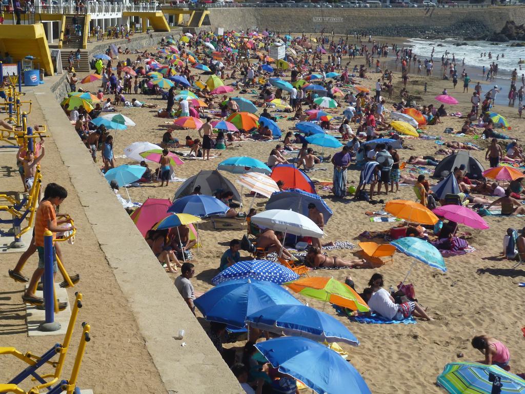 Апартаменты Departamento Frente Al Mar Конкон Экстерьер фото